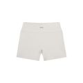 The Women's High Rise Shorts in Light Gray