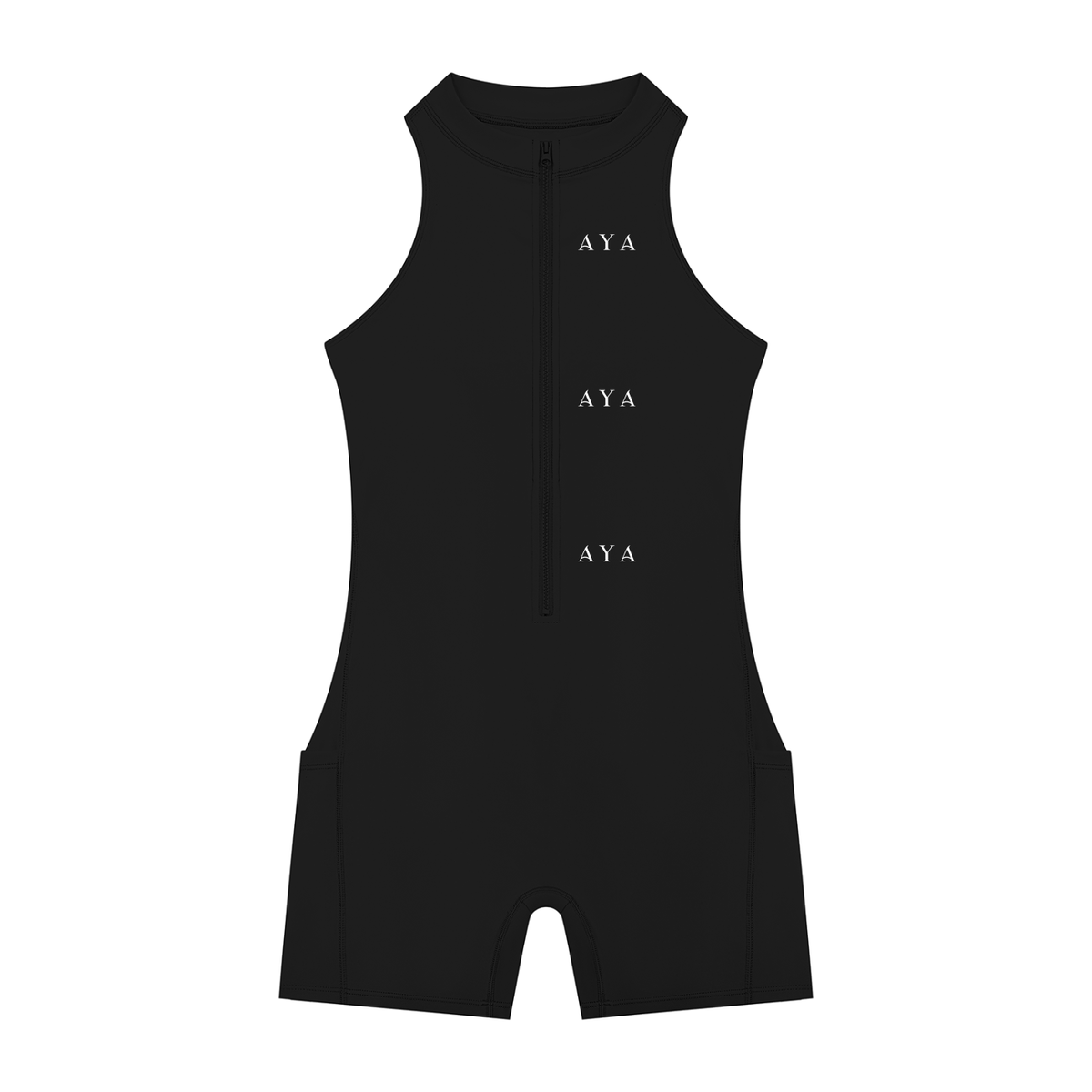 Noir Line Romper