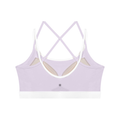 Sujetador deportivo de yoga con bloques de color para mujer