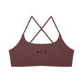 The Women's Sports Bra in Plum Purple