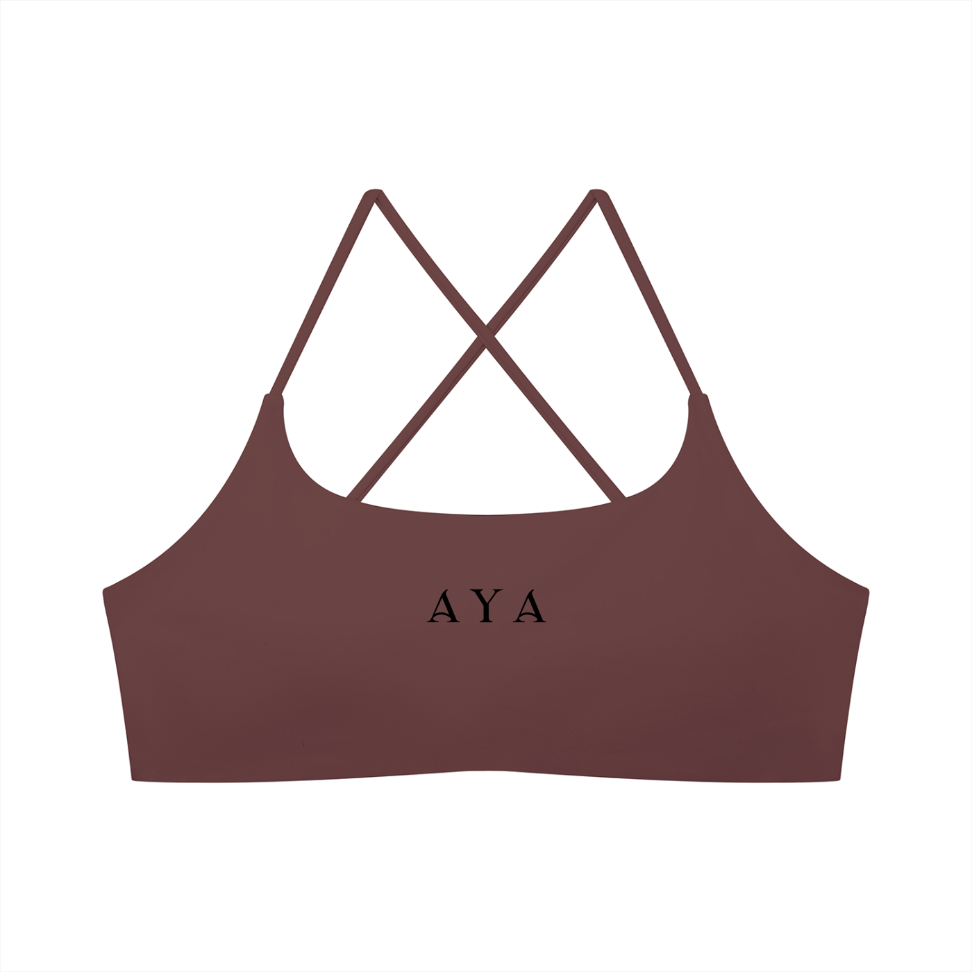 The Women's Sports Bra in Plum Purple