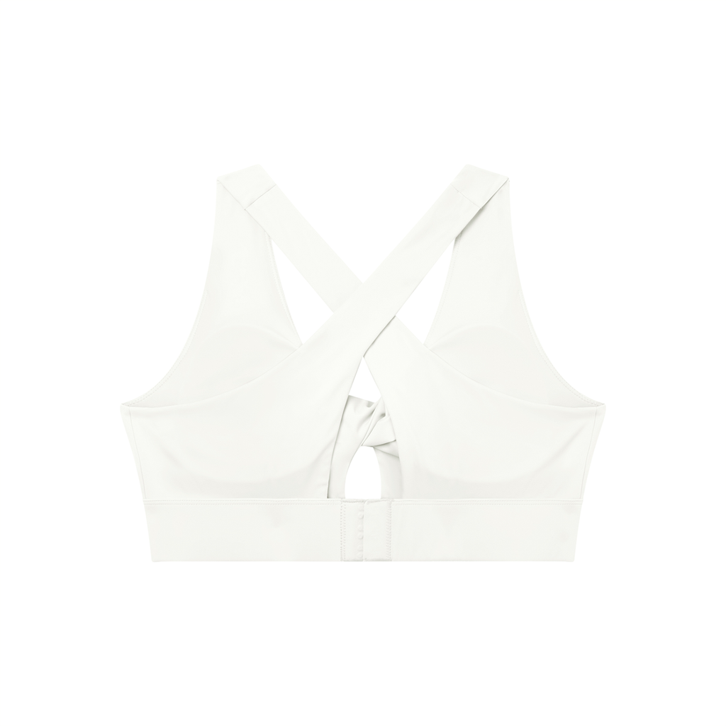 The Women's Sports Bra in White