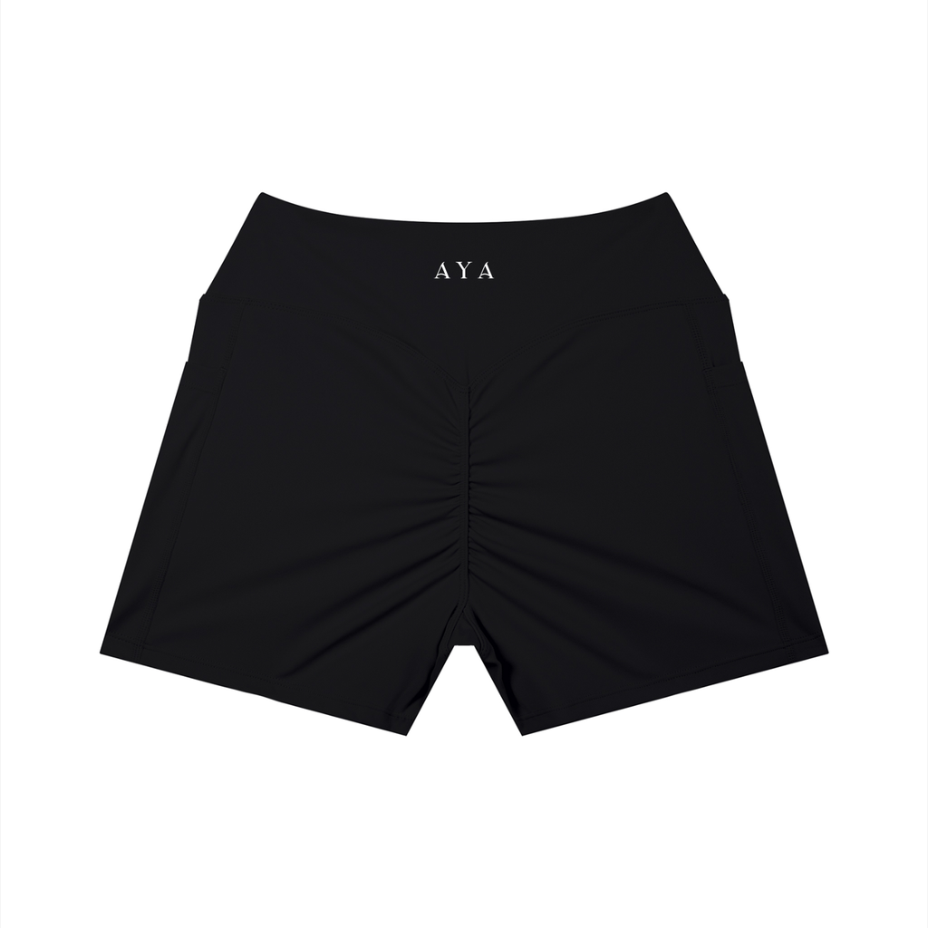 Noir Ground Short
