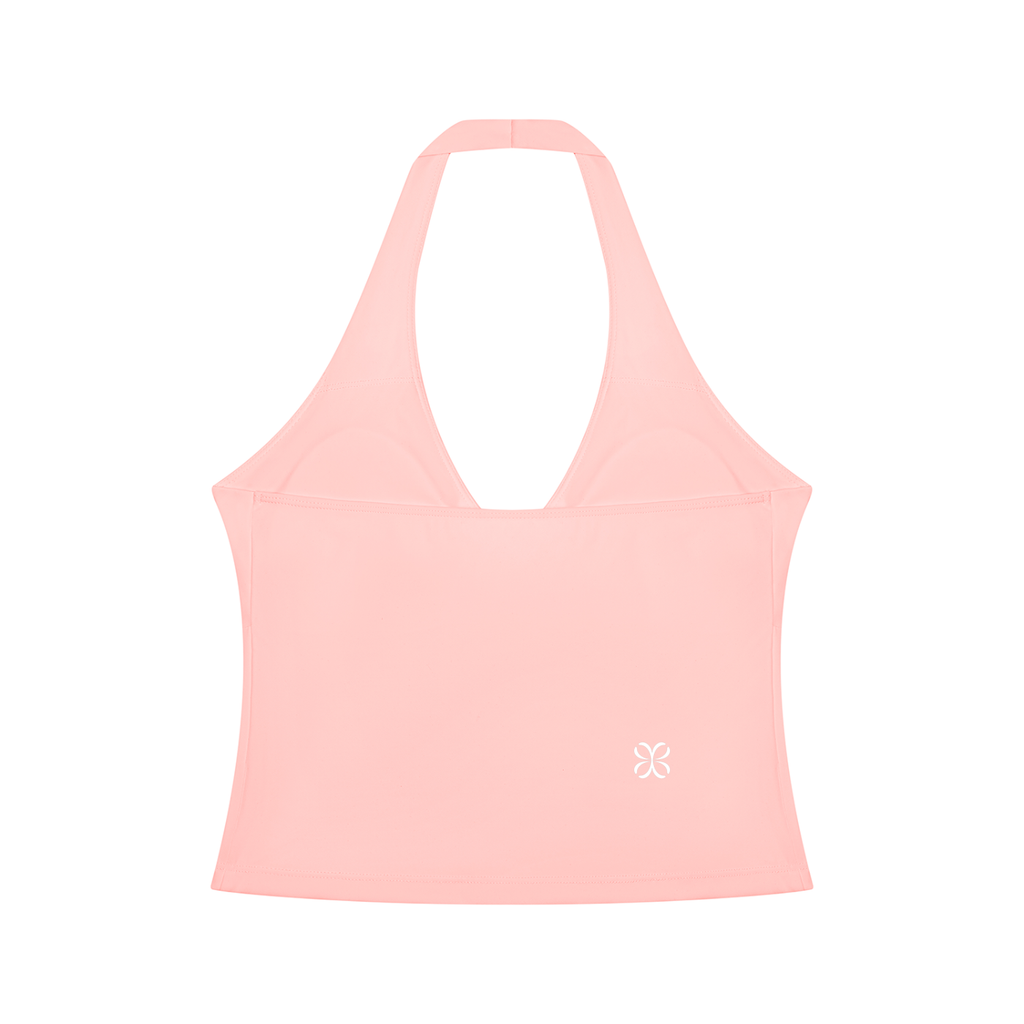 Women’s Ruched Halter Yoga Tank Top
