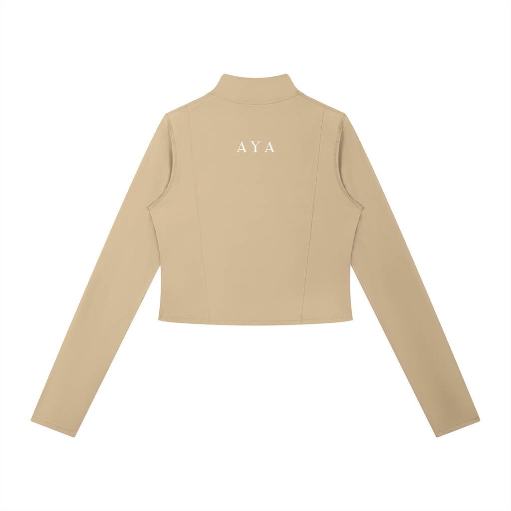 The Women’s Full-Zip Sports Jacket in Khaki