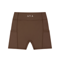 The Women's Shorts in Brown