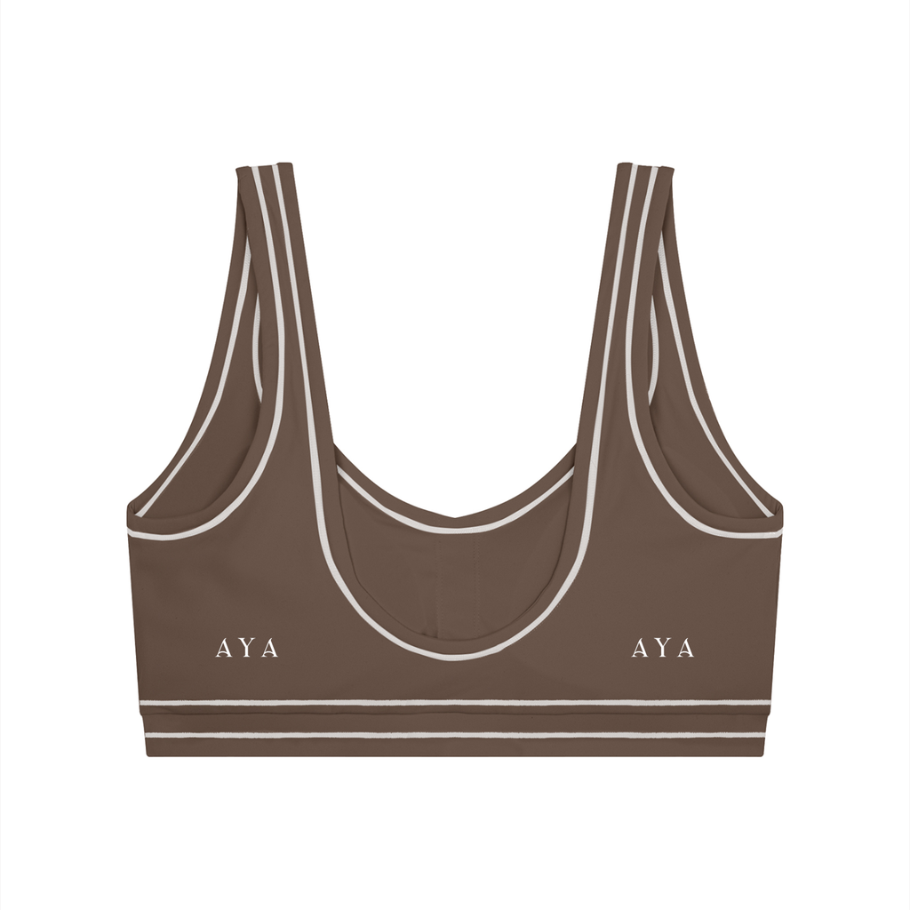 Women’s Topstitching Yoga Sports Bra