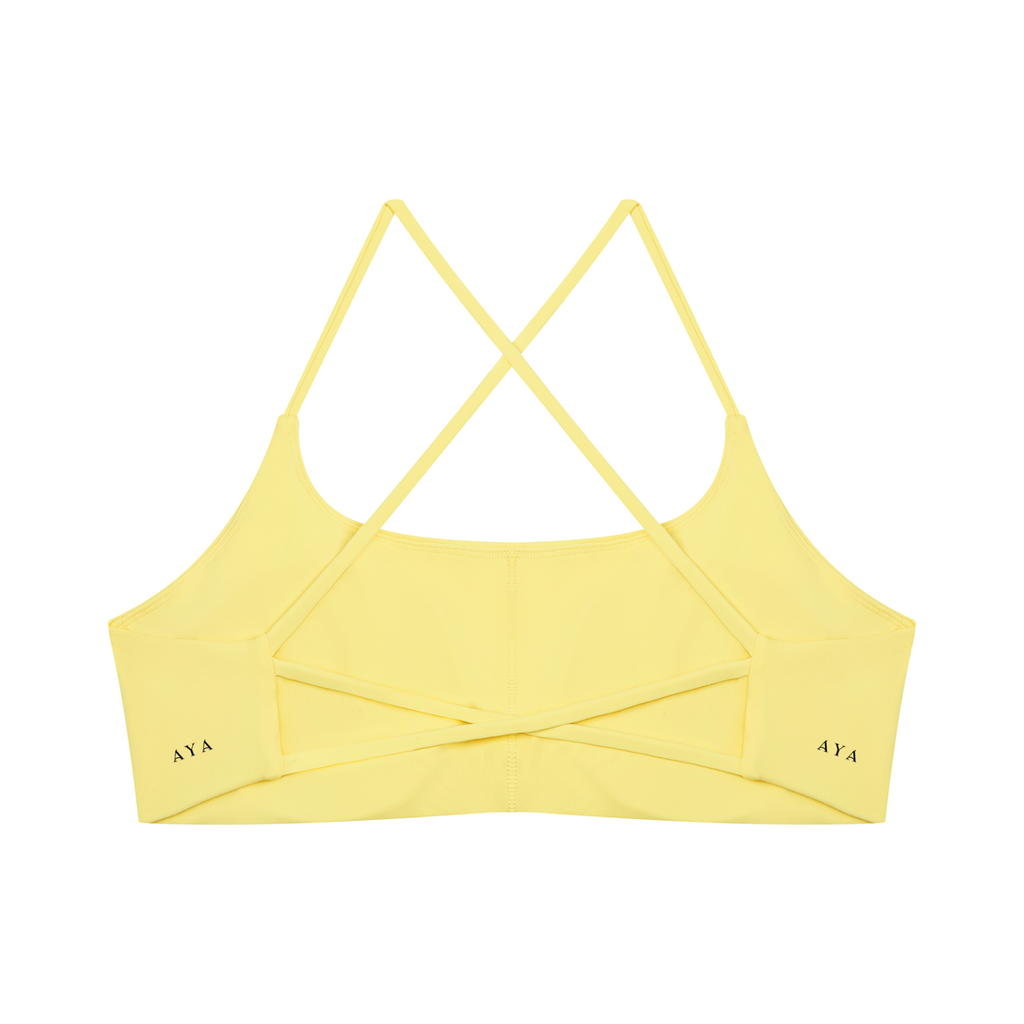 The Women's Sports Bra in Yellow