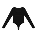 Women's Tight Long Sleeve Yoga Bodysuit