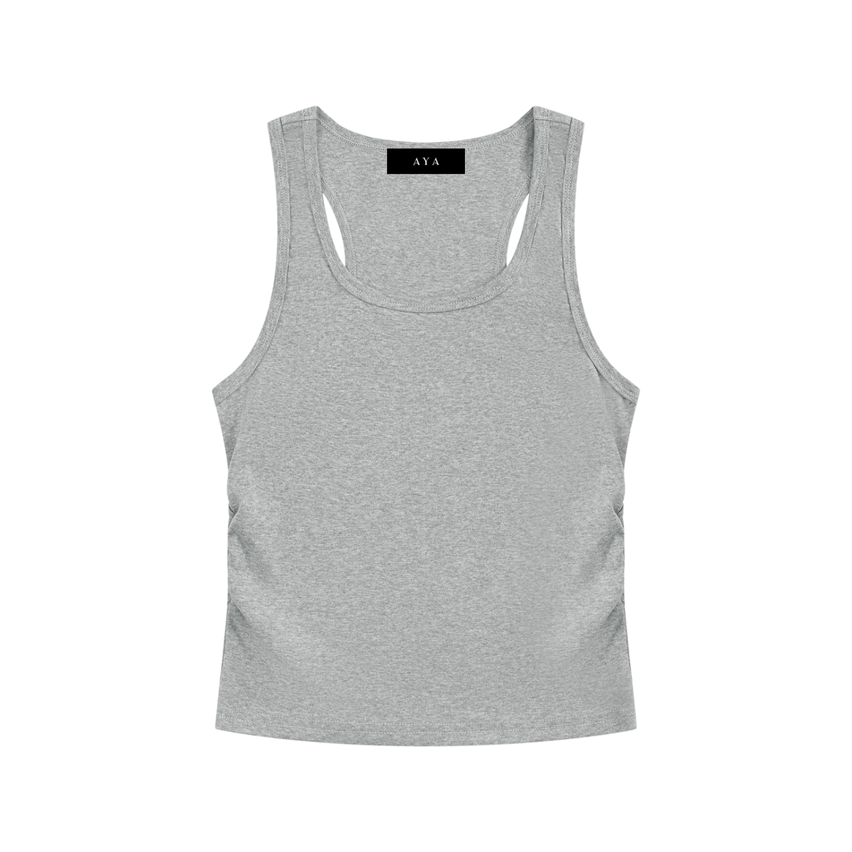 Noir Frame Ruched Tank