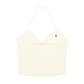 Women's Ruched Halter Yoga Tank Top