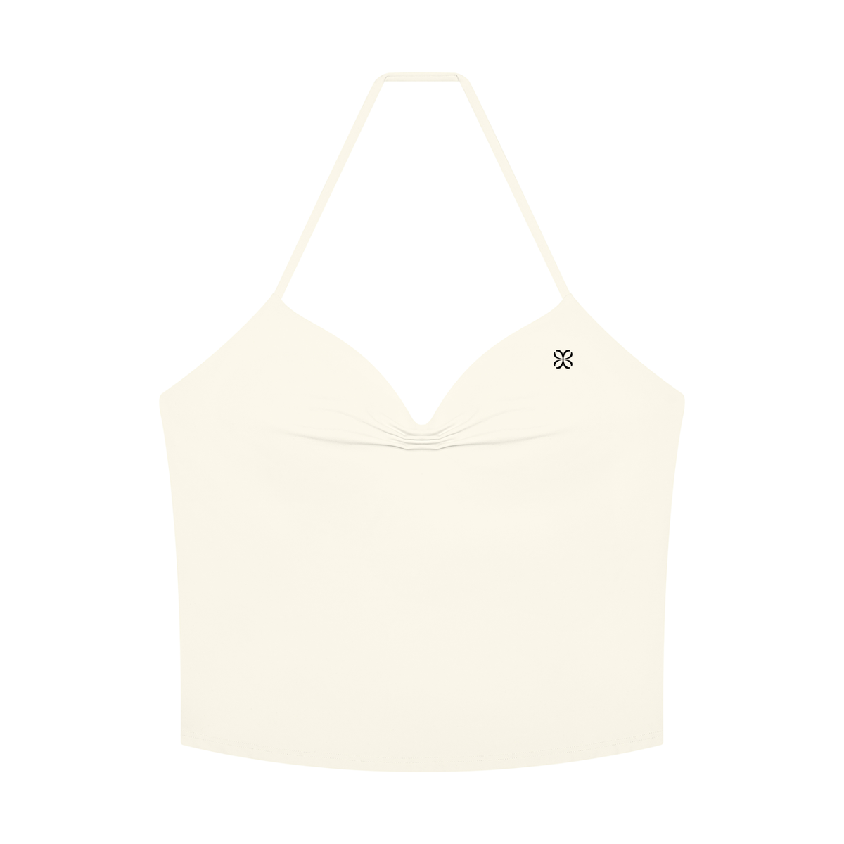 Women's Ruched Halter Yoga Tank Top