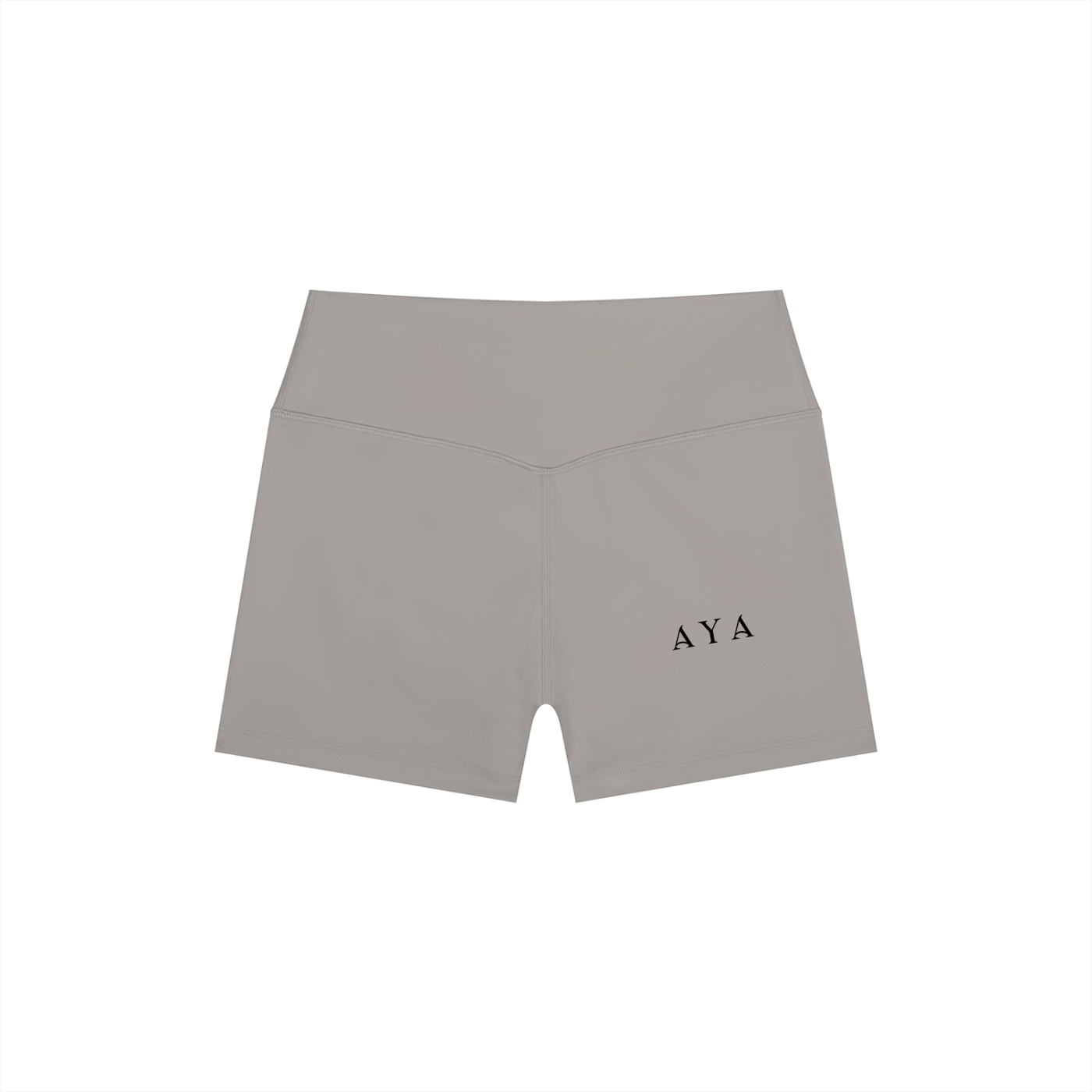 The Women's High Rise Shorts in Gray