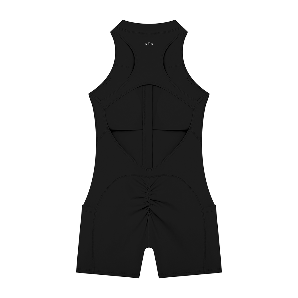 Noir Line Romper