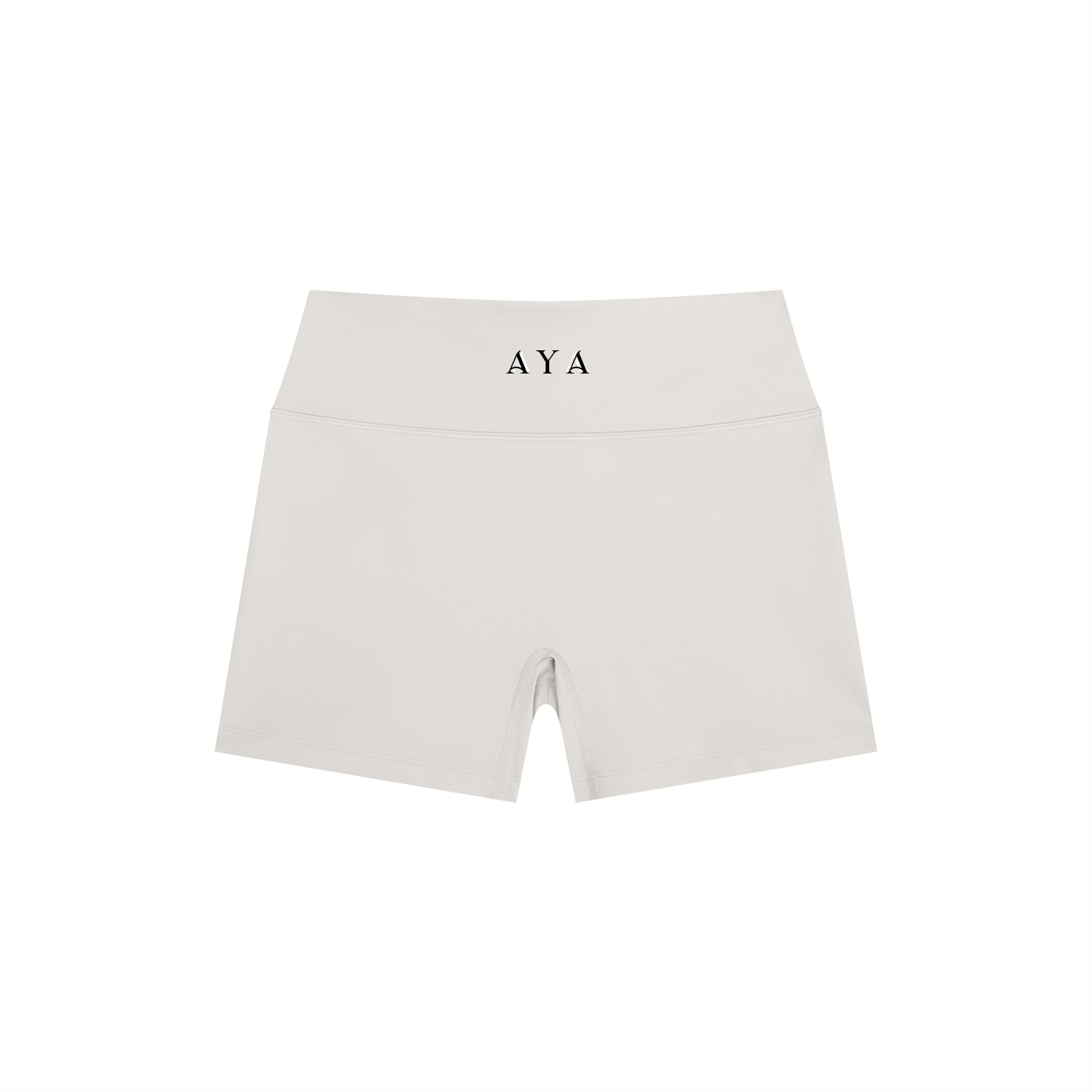 The Women's High Rise Shorts in Light Gray