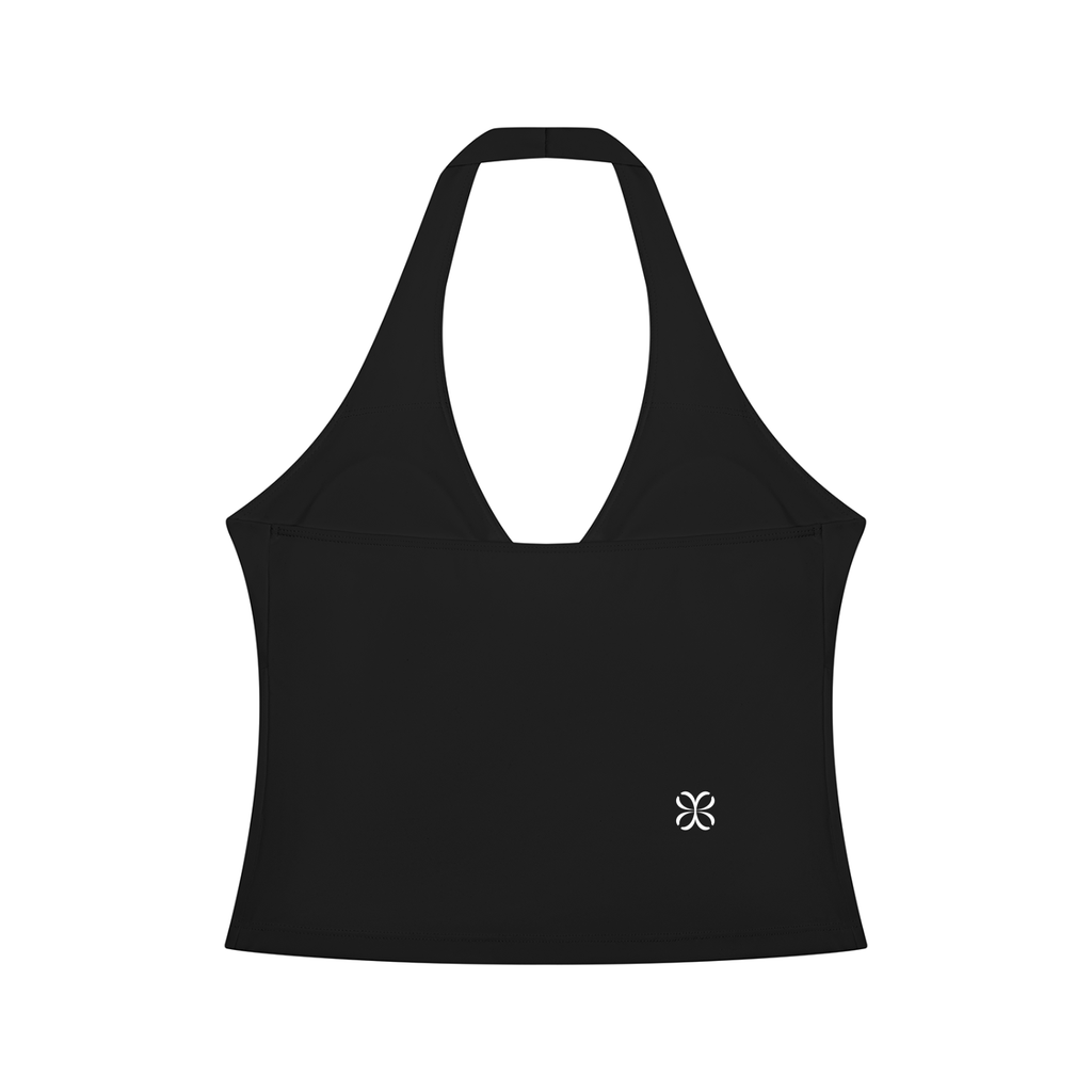 Women’s Ruched Halter Yoga Tank Top