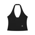 Women’s Ruched Halter Yoga Tank Top