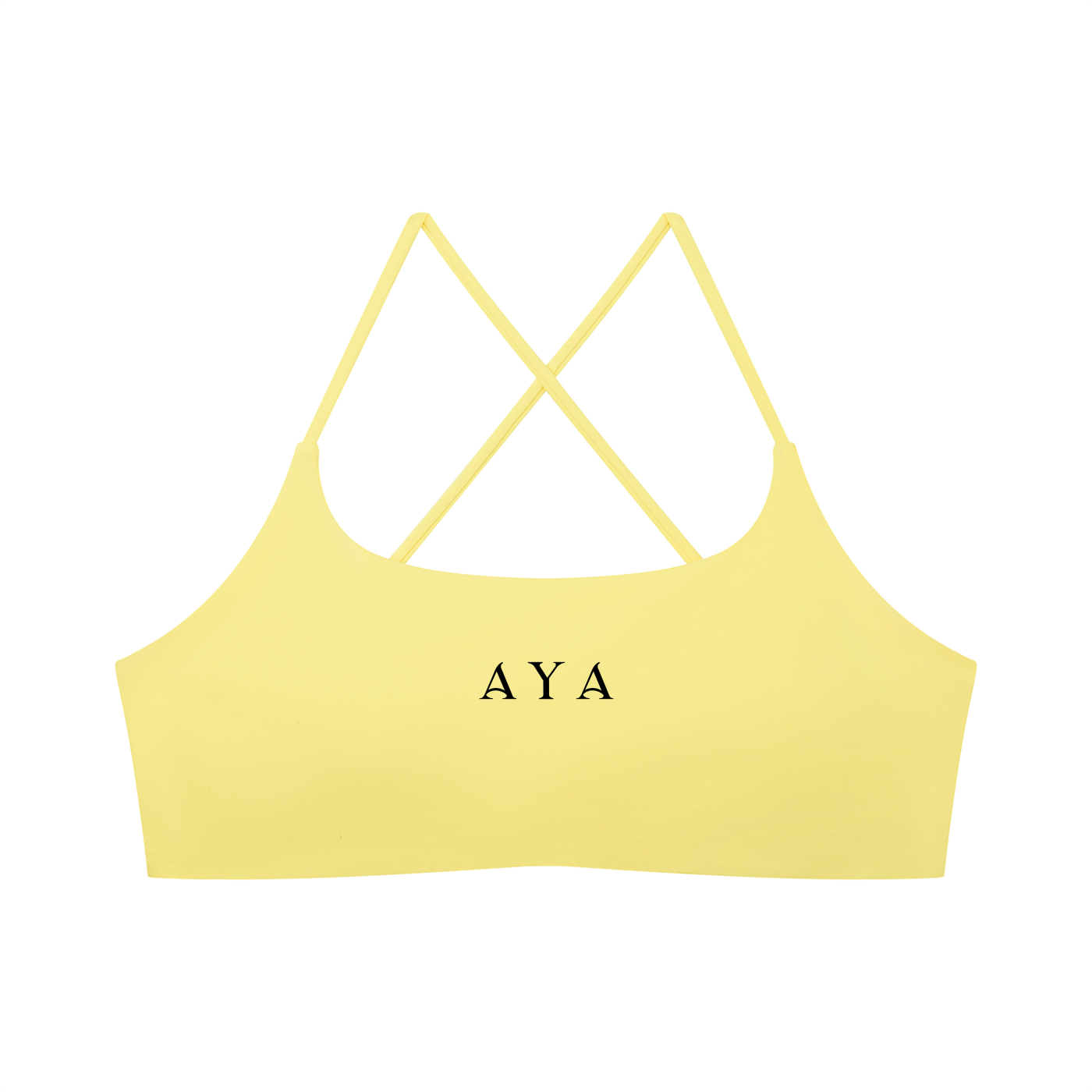 The Women's Sports Bra in Yellow