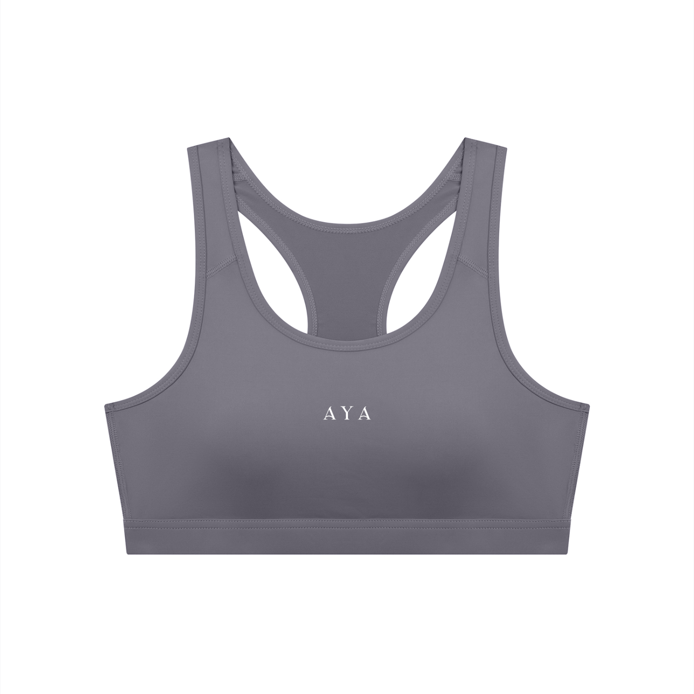 Women's Regular Sports Bra in Slate