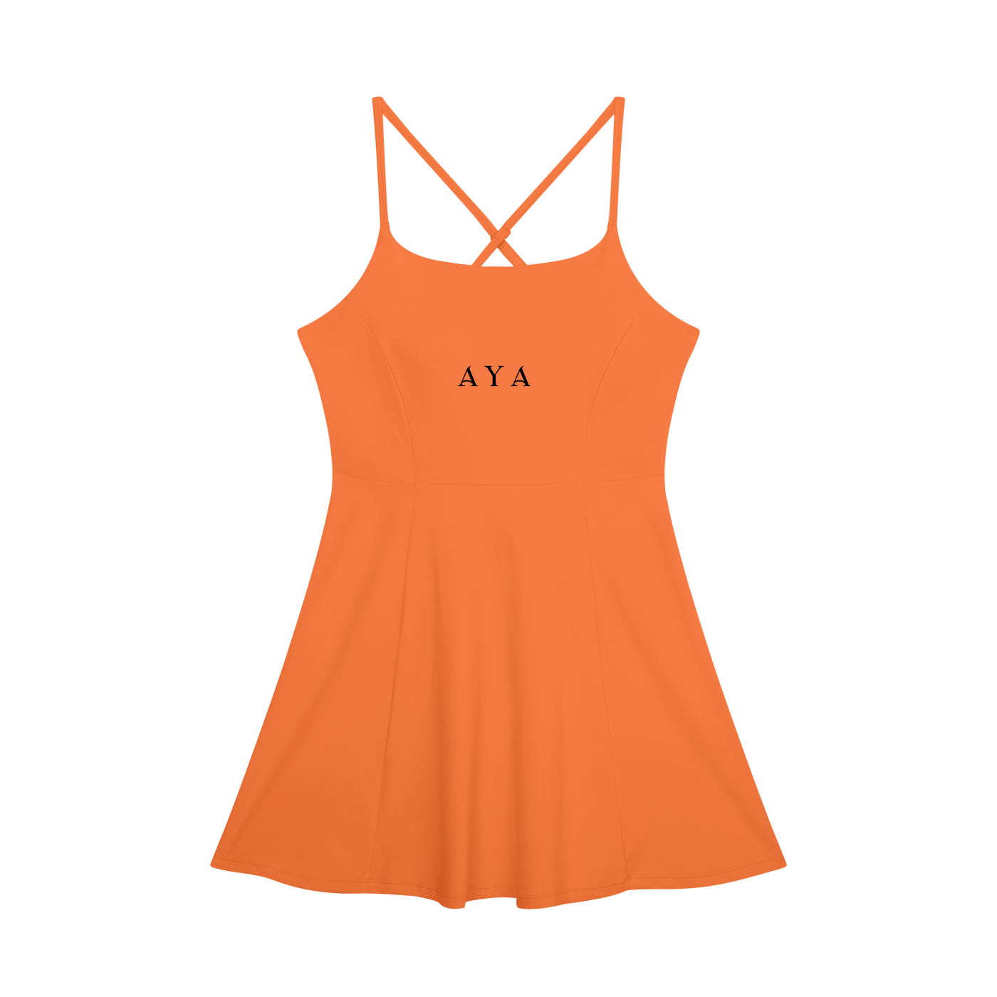 The Women's Leggings in Orange