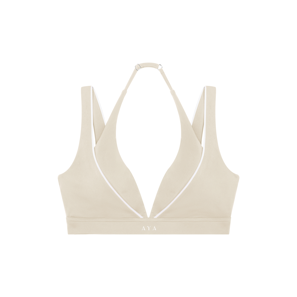 The Women's Sports Bra in Light Apricot